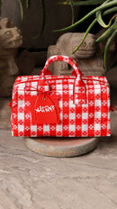 Small Red Picnic Bag