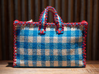 Large Blue Cholita Bag