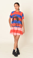 Blue Stripe Top