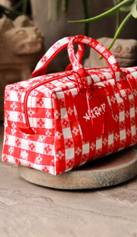 Small Red Picnic Bag