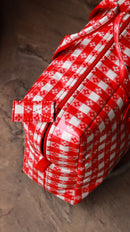 Large Red Picnic Bag