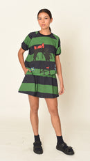 Green Mini Skirt