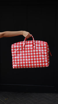 Large Red Picnic Bag