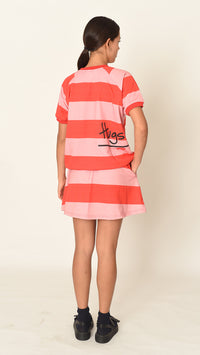 Pink Stripe Top