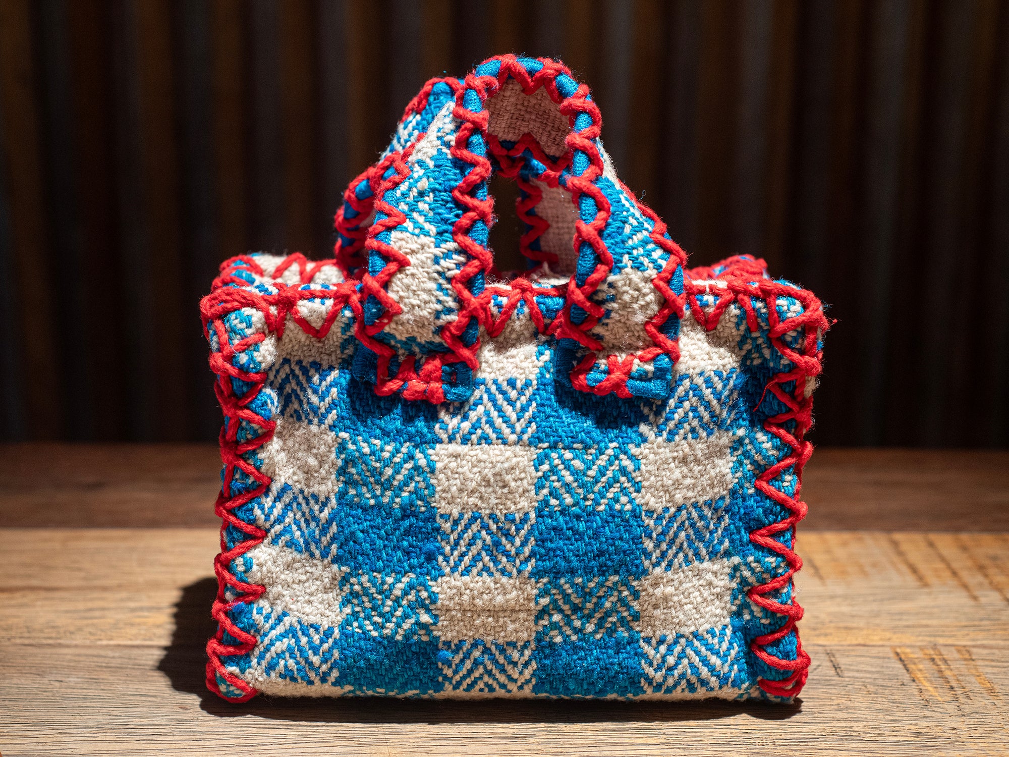 Small Blue Cholita Bag