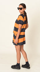 Orange Mini Skirt