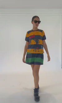 Green Mini Skirt